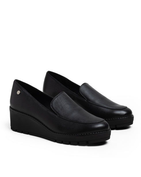 Zapato Negro Confort Casual 15902
